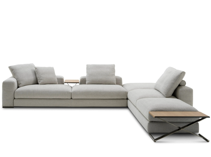 ANANTA - Sectional fabric sofa _ Saba Italia